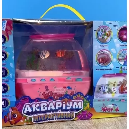 Музыкальный аквариум WToys 49579 с подсветкой и Bluetooth Музыкальный аквариум WToys 49579 с подсветкой и Bluetooth