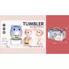 Неваляшка BabyToys 203-009 со светом, набор из 2 шт