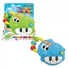 Детское пианино WToys 61475 с подсветкой и украинской озвучкой