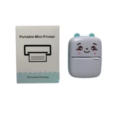 Принтер A8C mini, портативный принтер, 10,5-8-4см, акум., USB зарядное, бумага, 2 цвета, в кор-ке, 9-12-5см