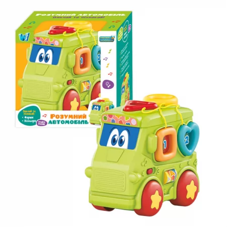 Развивающий автомобиль WToys 6220 со звуком и светом