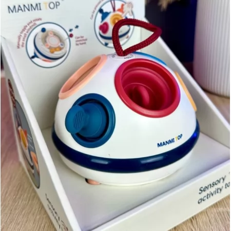 Развивающая игрушка BabyToys спинер с резиновыми элементами от 1 года Развивающая игрушка BabyToys спинер с резиновыми элементами от 1 года