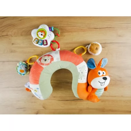 Развивающая подушка-пианино BabyToys со светом и звуками для малышей