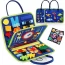 Развивающая сумочка BabyToys с липучками и фетром