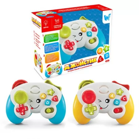 Розвивальний джойстик WToys 63566 з музикою та світлом