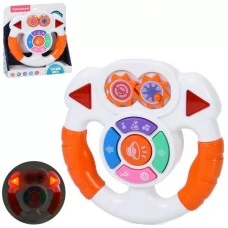 Музыкальный руль BabyToys PS6258-3 со звуком и светом Музыкальный руль BabyToys PS6258-3 со звуком и светом