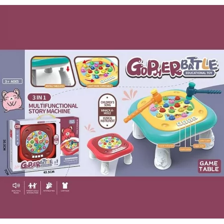 Стукалка BabyToys 8636 с музыкой и подсветкой, 2 цвета