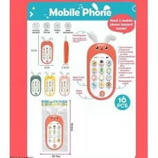 Детский игрушечный телефон BabyToys 3939-152 разные цвета