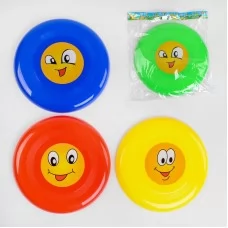 Літаюча тарілка BabyToys C 40005, 22 см, мікс кольорів