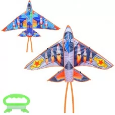 Повітряний змій MR 1159 BabyToys 110х71 см з хвостом Повітряний змій MR 1159 BabyToys 110х71 см з хвостом