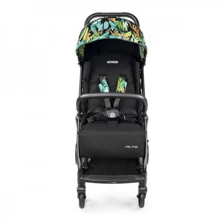 Детская коляска Peg-Perego Selfie черный с тропическим рисунком IP22000000JL24RO01 Детская коляска Peg-Perego Selfie черный с тропическим рисунком IP22000000JL24RO01
