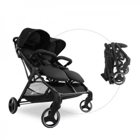 Детская коляска для двойни Hauck Swift X Duo черный 50004-0