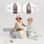 Детский чемодан-каталка Kinderkraft Cabby Gold KACABB00GLD0000
