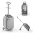 Детский чемодан-каталка Kinderkraft Cabby Grey KACABB00GRY0000