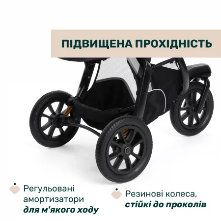 Коляска 2 в 1 Activ3 New арт. 87154.31.01 цвет Черный