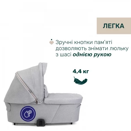 Коляска 2 в 1 Bellagio 2 арт. 87183.40.01 цвет Серый