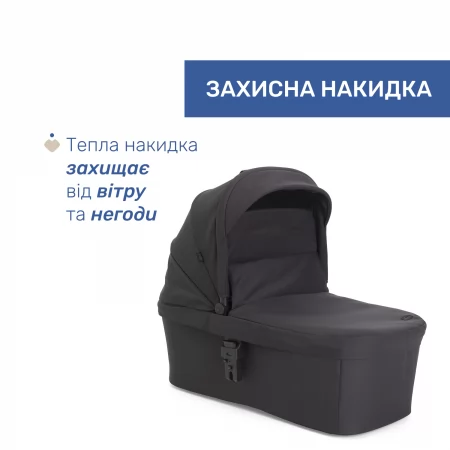Коляска 2 в 1 Seety арт. 87097.31.01 колір Чорний