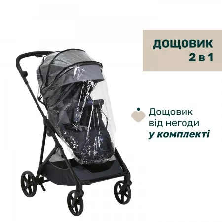 Коляска 2 в 1 Seety арт. 87097.53.01 цвет Серый