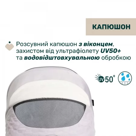 Коляска 2 в 1 Seety арт. 87097.70.01 колір Сірий