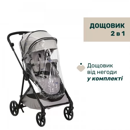 Коляска 2 в 1 Seety арт. 87097.70.01 колір Сірий