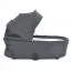 Коляска детская 2в1 ME 1126 GENESIS Asphalt Gray люлька+прогул.блок, дождевик, моск.сетка, сумка, алюмин, серый