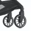 Коляска детская 2в1 ME 1126 GENESIS Asphalt Gray люлька+прогул.блок, дождевик, моск.сетка, сумка, алюмин, серый