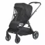 Коляска детская 2в1 ME 1126 GENESIS Asphalt Gray люлька+прогул.блок, дождевик, моск.сетка, сумка, алюмин, серый
