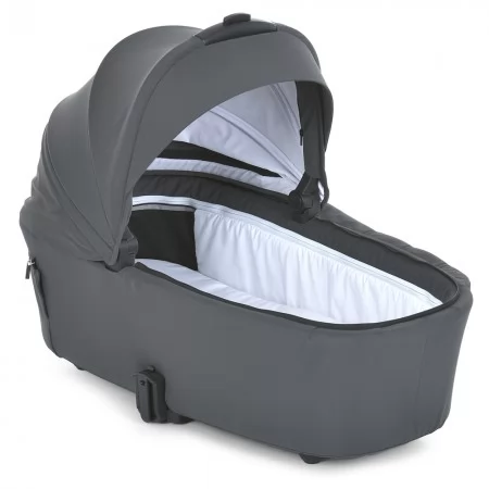 Коляска детская 2в1 ME 1126 GENESIS Asphalt Gray люлька+прогул.блок, дождевик, моск.сетка, сумка, алюмин, серый