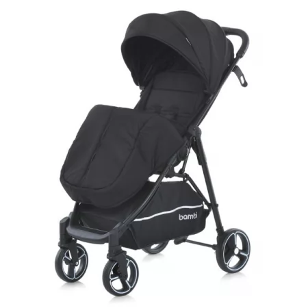 Коляска детская M 4249-2 Black Matt