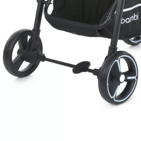Коляска детская M 4249-2 Black Matt