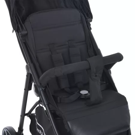 Коляска детская M 4249-2 Black Matt