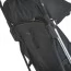 Коляска детская ME 1129 LINK Black Striped прогулочная, книжка, 3 пол. спинки, чехол, дожд, черный