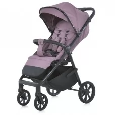 Коляска детская ME 1182 MALTA Frost Orchid прогулочная, регул.ручка, москитная сетка, дождевик, подстак., чехол, алюмин., розовый