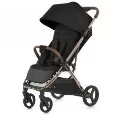 Коляска детская ME 1192 AXIS Black прогулянкова, до 22 кг, PU колеса 16, 5 / 23 см, регул.ручка, чохол, чорний
