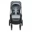 Коляска універсальна 2в1 El Camino PRESTIGE ME 1124-3 Frost Gray люлька+прогул.блок,хром.рама, 2 дощовика, моск.сітка,рюкзак,алюмин, сірий