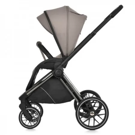 Коляска універсальна 2в1 El Camino PRESTIGE ME 1124-3 Taupe Beige люлька+прогул.блок,хром.рама, 2 дощовика, моск.сітка,рюкзак,алюмин, бежевий Коляска універсальна 2в1 El Camino PRESTIGE ME 1124-3 Taupe Beige люлька+прогул.блок,хром.рама, 2 дощовика, моск.сітка,рюкзак,алюмин, бежевий