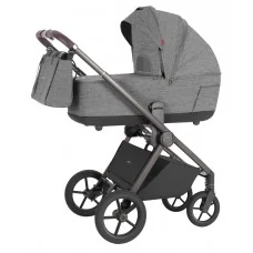 Коляска универсальная CARRELLO Ultra CRL-6527 2в1 Metal Grey 