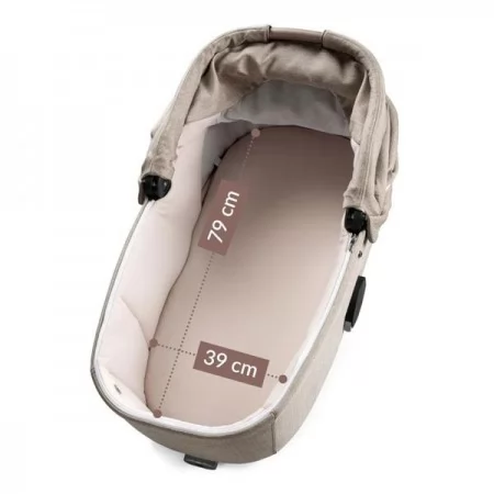 Люлька для коляски Peg-Perego Culla Belvedere Mon Amour розовое золото IN17000000BA36