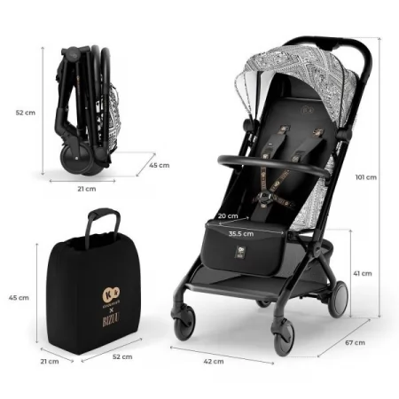 Прогулочная коляска Kinderkraft Pilot 2 Midnight Black SPILO02BLK0000 Прогулочная коляска Kinderkraft Pilot 2 Midnight Black SPILO02BLK0000
