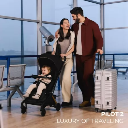 Прогулочная коляска Kinderkraft Pilot 2 Midnight Black SPILO02BLK0000 Прогулочная коляска Kinderkraft Pilot 2 Midnight Black SPILO02BLK0000
