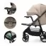 Прогулянкова коляска Kinderkraft Trig 3 Tray Beige KSTRIG03BEG000T