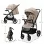 Прогулянкова коляска Kinderkraft Trig 3 Tray Beige KSTRIG03BEG000T