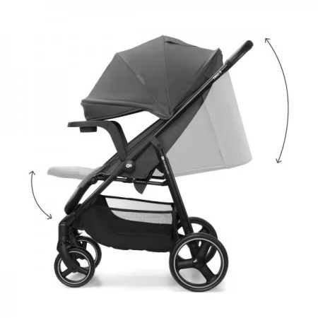 Прогулянкова коляска Kinderkraft Trig 3 Tray Grey KSTRIG03GRY000T