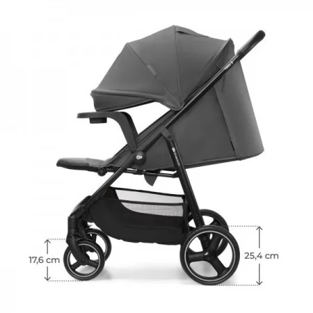 Прогулянкова коляска Kinderkraft Trig 3 Tray Grey KSTRIG03GRY000T