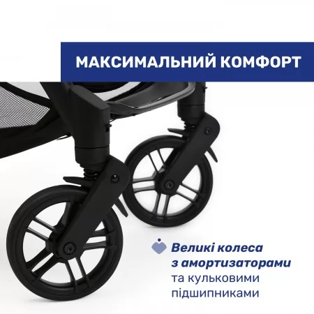 Прогулянкова коляска Goody XPlus арт. 87040.27 колір Сірий
