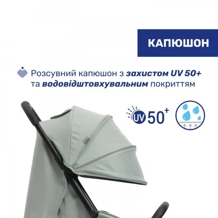 Прогулянкова коляска Goody XPlus арт. 87040.76 колір Бірюзовий