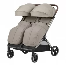 Прогулянкова коляска двомісна CARRELLO Link CRL-6533 Island Beige Прогулянкова коляска двомісна CARRELLO Link CRL-6533 Island Beige