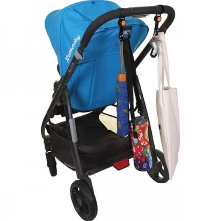 Сумка для коляски DreamBaby с акссесуарами серый джинс G2285