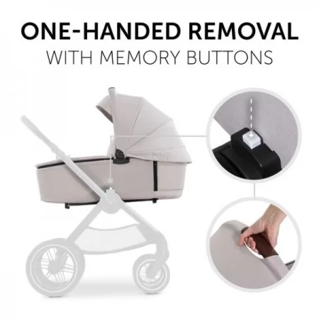 Универсальная коляска 2 в 1 Hauck Walk N Care бежевый 16546-1