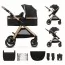 Универсальная коляска 2 в 1 Kinderkraft Esme Black KSESME00BLK2000
